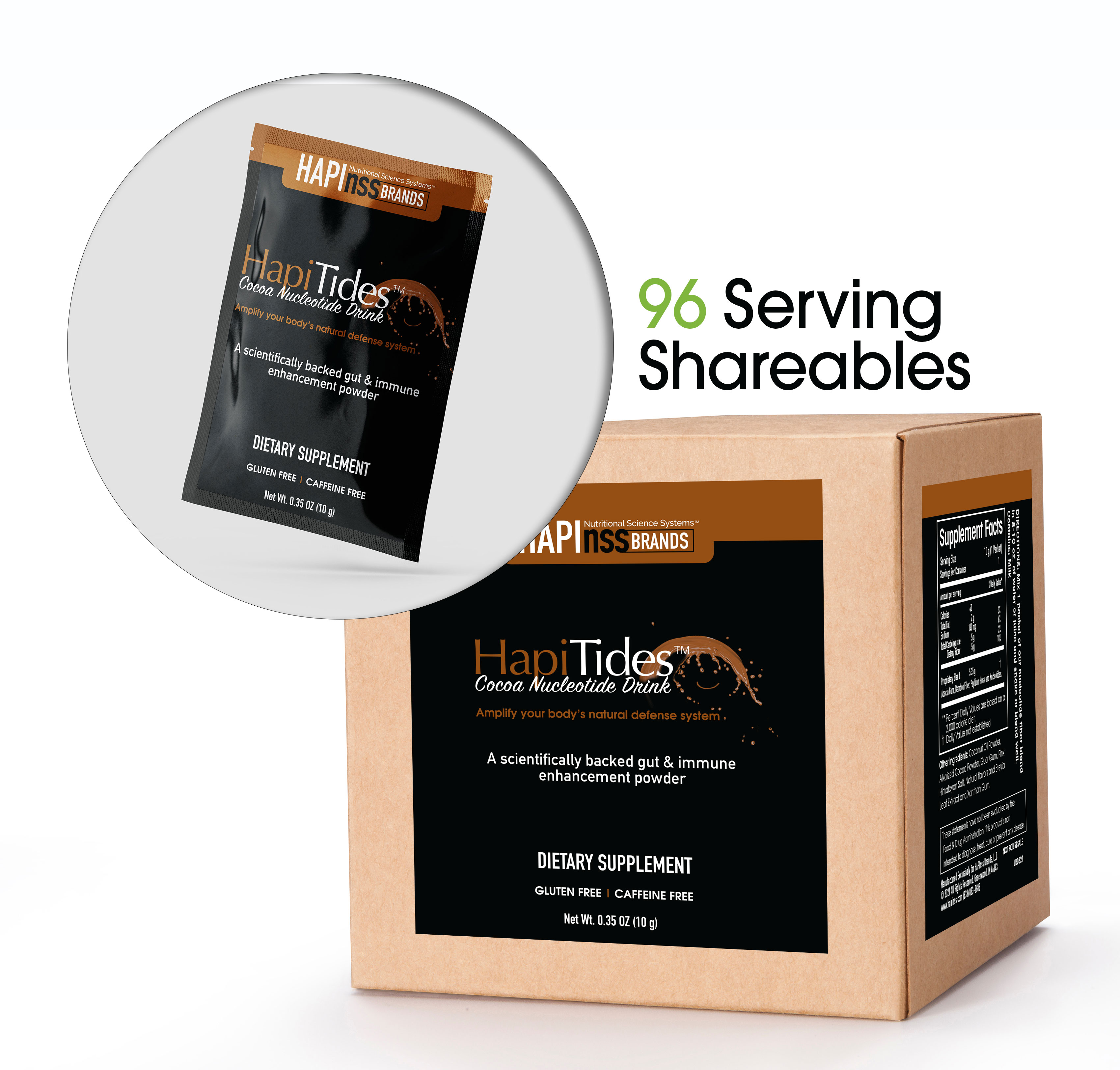 HapiTides® Chocolate Singles