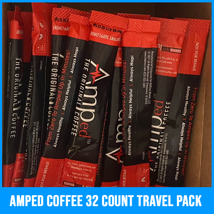 Amped Coffee Travel Pack